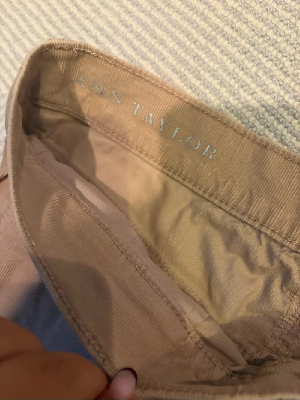Ann Taylor Khaki/Tan Chino Pants